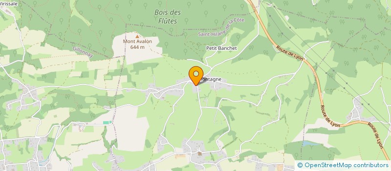 localisation de l'entreprise LA COMPAGNIE ALLEGRO  LA FRETTE