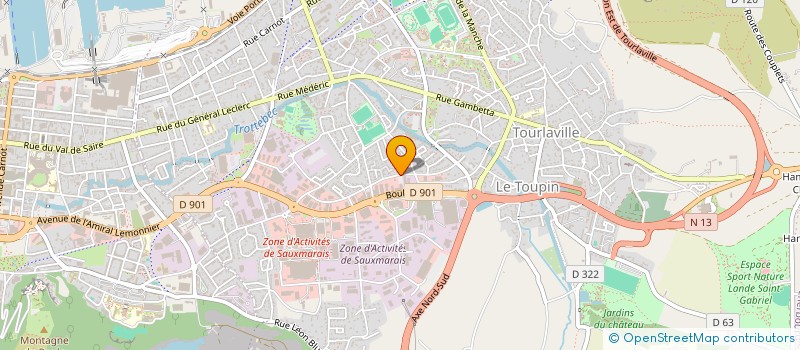 localisation de l'entreprise LA COMPAGNIE ANIMALE  SAINT-GEORGES-MONTCOCQ