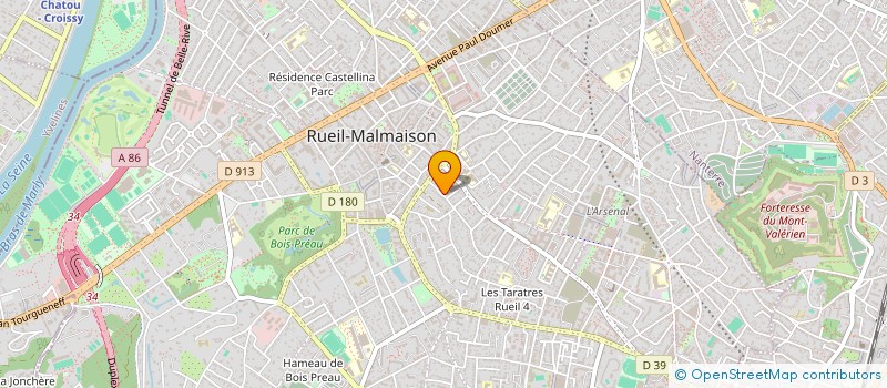 localisation de l'entreprise LA COMPAGNIE ANTHEA SOGNO à RUEIL-MALMAISON