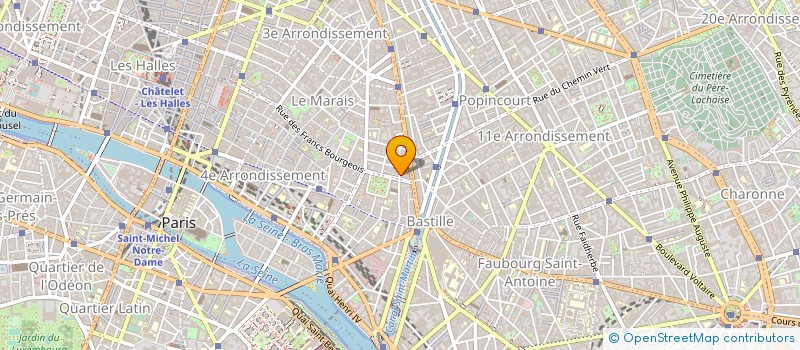 localisation de l'entreprise LA COMPAGNIE ARMARE  PARIS