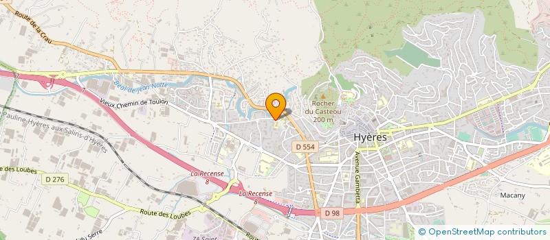 localisation de l'entreprise LA COMPAGNIE ATARA  HYERES