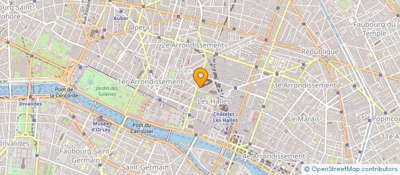 localisation de l'entreprise LA COMPAGNIE AU COEUR DE L'INSTANT  PARIS