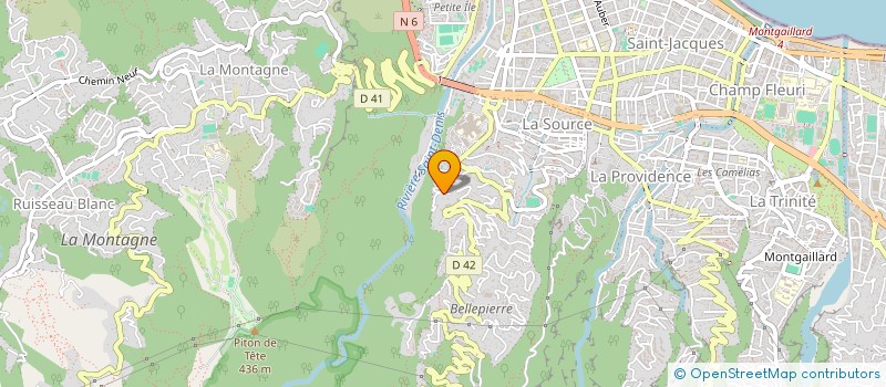localisation de l'entreprise LA COMPAGNIE AUSTRALE à SAINT-DENIS