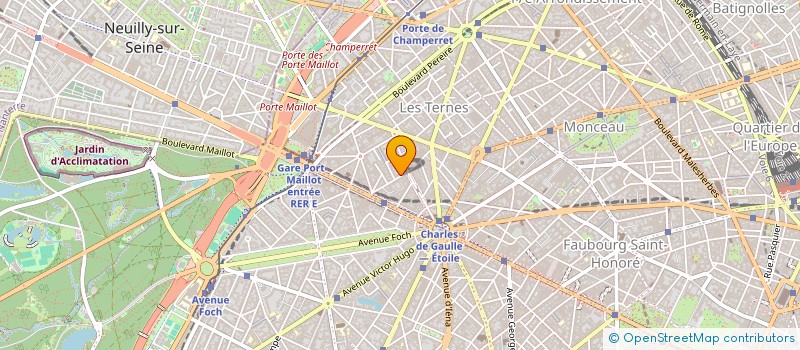 localisation de l'entreprise LA COMPAGNIE AUTOMOBILE à PARIS