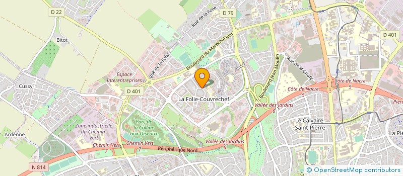 localisation de l'entreprise LA COMPAGNIE AWAMA à CAEN