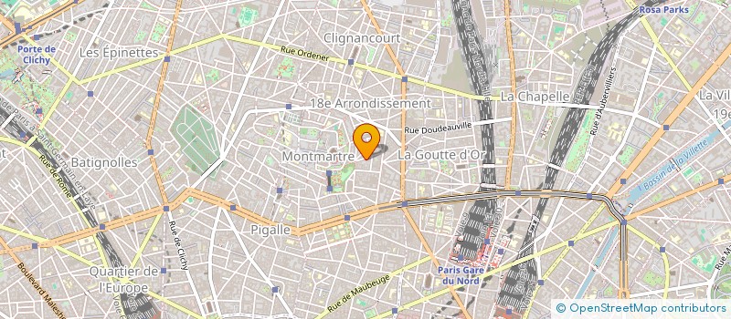 localisation de l'entreprise LA COMPAGNIE BARBARE  PARIS