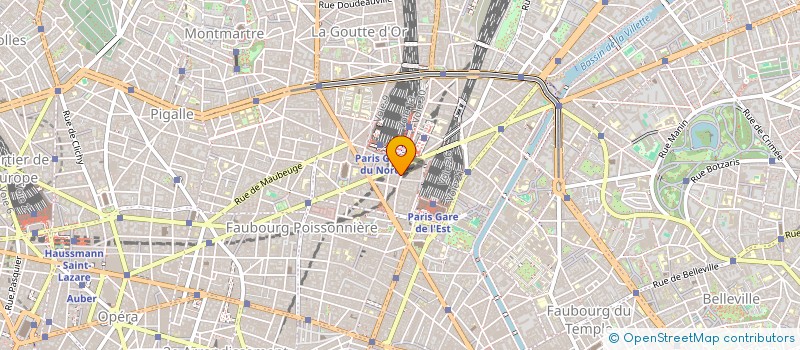 localisation de l'entreprise LA COMPAGNIE BEA à PARIS