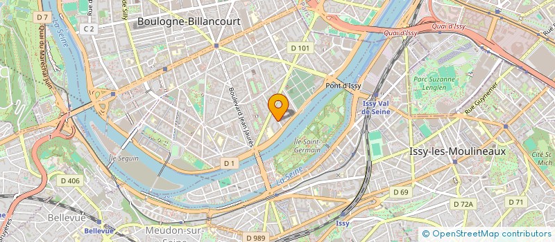 localisation de l'entreprise LA COMPAGNIE BELLA PERROUCHA à BOULOGNE-BILLANCOURT