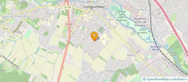 localisation de l'entreprise LA COMPAGNIE BENSYL à LONGJUMEAU