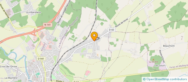localisation de l'entreprise LA COMPAGNIE BLISS'ART à TAPONNAT-FLEURIGNAC