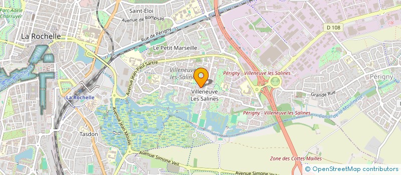 localisation de l'entreprise LA COMPAGNIE BOHEMIA  LA ROCHELLE