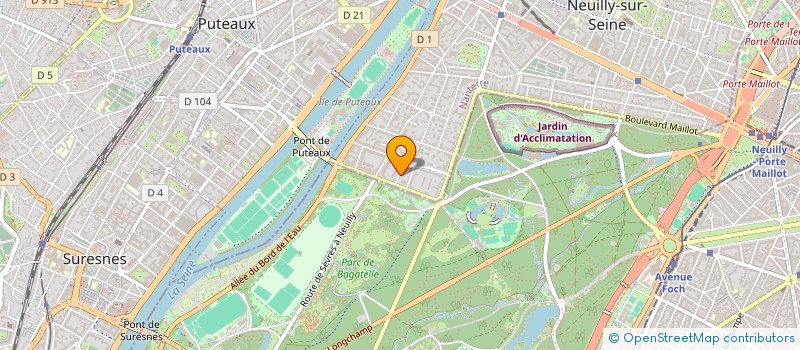 localisation de l'entreprise LA COMPAGNIE BOUBELEH à NEUILLY-SUR-SEINE