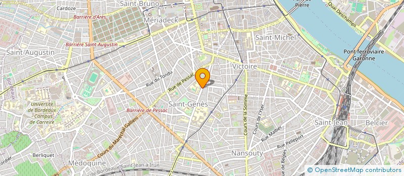 localisation de l'entreprise LA COMPAGNIE BOUGRELAS à BORDEAUX