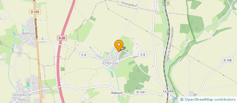 localisation de l'entreprise LA COMPAGNIE BRETONNE  CHERISAY