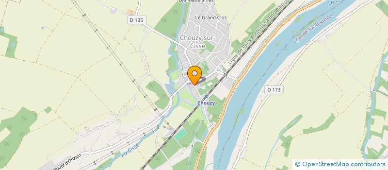 localisation de l'entreprise LA COMPAGNIE BULLE  VALLOIRE-SUR-CISSE