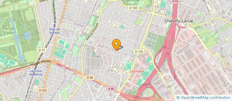 localisation de l'entreprise LA COMPAGNIE CELESTE  FRESNES