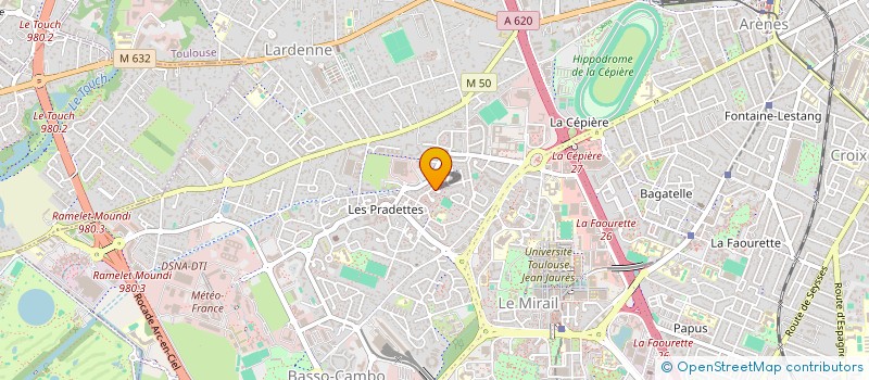 localisation de l'entreprise LA COMPAGNIE CHANGER L'AMPOULE à TOULOUSE
