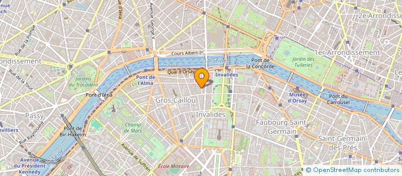 localisation de l'entreprise LA COMPAGNIE CYBELE  PARIS