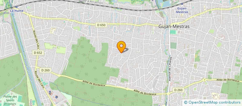 localisation de l'entreprise LA COMPAGNIE D'ANHAYA  GUJAN-MESTRAS