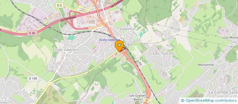 localisation de l'entreprise LA COMPAGNIE D'ARTHUR à ECOLE-VALENTIN