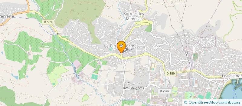 localisation de l'entreprise LA COMPAGNIE D'ARTOIS  BORMES-LES-MIMOSAS