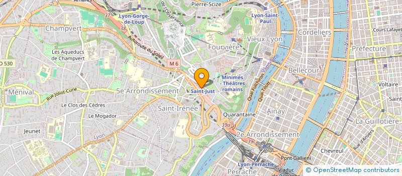 localisation de l'entreprise LA COMPAGNIE D'EFFY à LYON