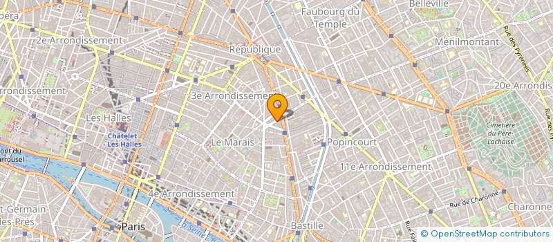 localisation de l'entreprise LA COMPAGNIE D'ERIC  PARIS