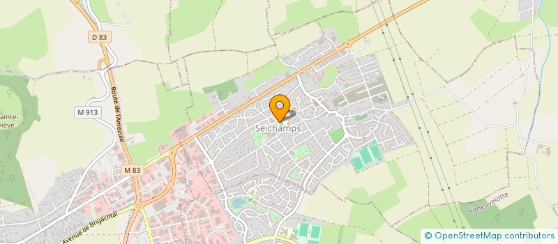 localisation de l'entreprise LA COMPAGNIE D'LA GARE  SEICHAMPS