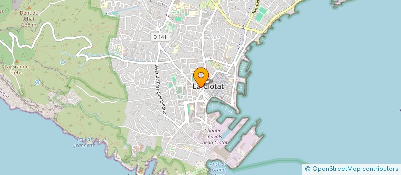 localisation de l'entreprise LA COMPAGNIE DANS TOUS SES ETATS  LA CIOTAT