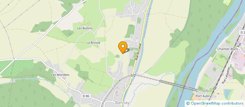 localisation de l'entreprise LA COMPAGNIE DE BIDULE  BANNAY