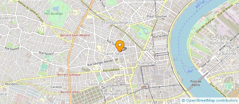 localisation de l'entreprise LA COMPAGNIE DE BORDEAUX à BORDEAUX
