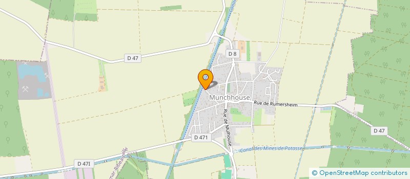 localisation de l'entreprise LA COMPAGNIE DE CLOTILDE  MUNCHHOUSE