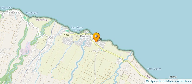 localisation de l'entreprise LA COMPAGNIE DE DANSE POM  KANEL  BASSE-POINTE