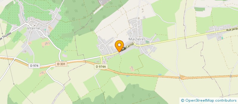 localisation de l'entreprise LA COMPAGNIE DE DANSE REVES D'ORIENT à MAIZIERES