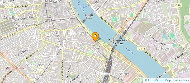 localisation de l'entreprise LA COMPAGNIE DE L'ARBRE AMBULANT  BORDEAUX