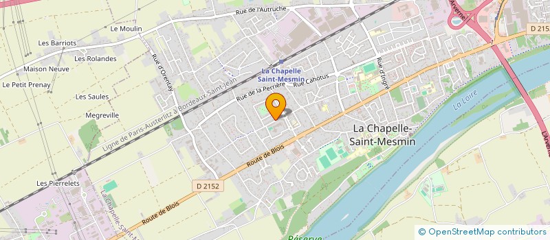localisation de l'entreprise LA COMPAGNIE DE L'ENCRE à LA CHAPELLE-SAINT-MESMIN