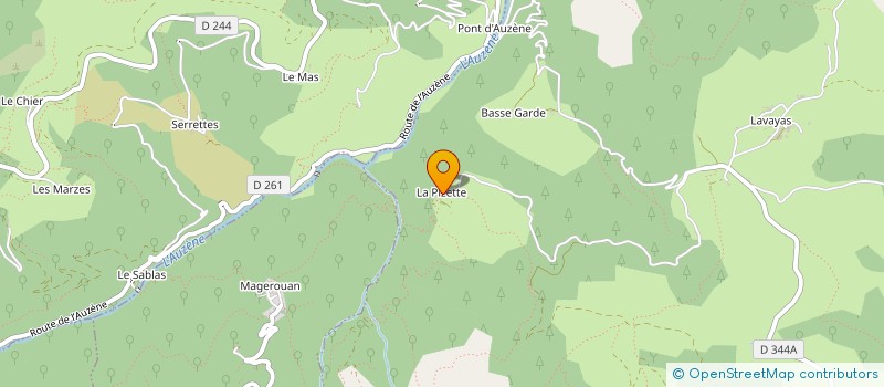 localisation de l'entreprise LA COMPAGNIE DE L'ESCARBILLE  PRANLES