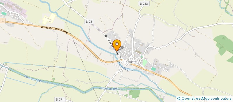 localisation de l'entreprise LA COMPAGNIE DE L'EST à VILLEPINTE