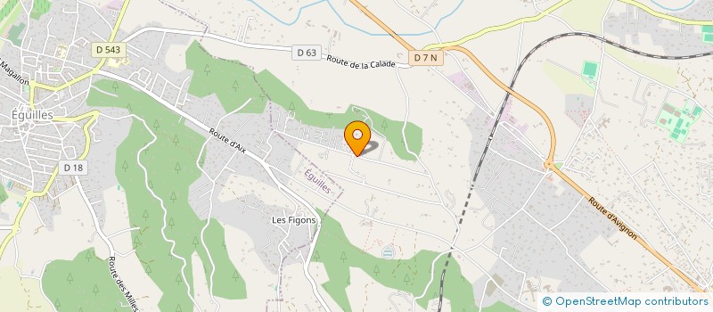 localisation de l'entreprise LA COMPAGNIE DE L INATTENDU  LAMBESC