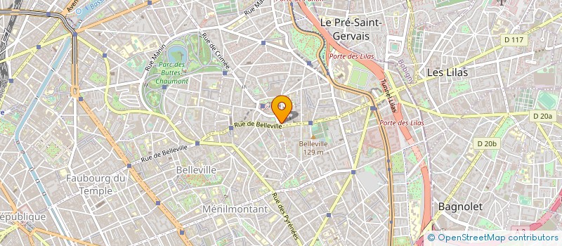 localisation de l'entreprise LA COMPAGNIE DE L'ODYSSEE  PARIS