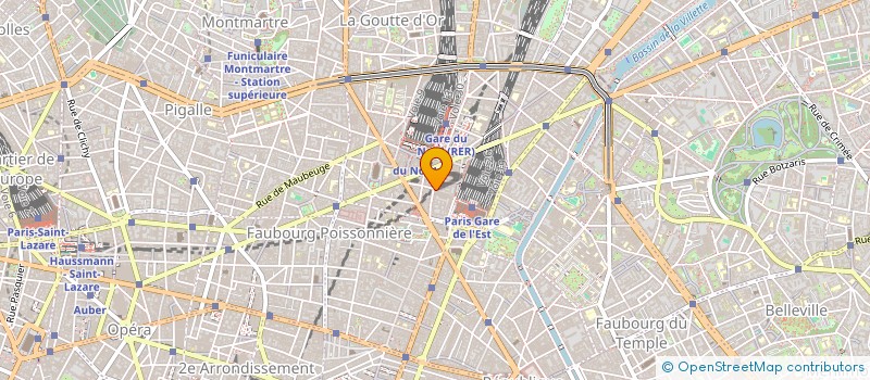 localisation de l'entreprise LA COMPAGNIE DE LA BEREZINA  PARIS