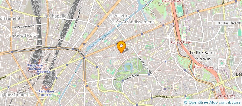 localisation de l'entreprise LA COMPAGNIE DE LA DOUCE IRONIE  PARIS