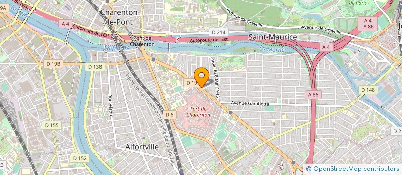 localisation de l'entreprise LA COMPAGNIE DE LA FENETRE à MAISONS-ALFORT