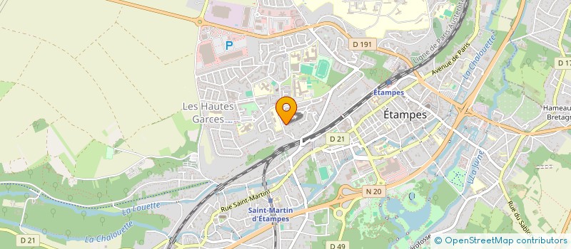 localisation de l'entreprise LA COMPAGNIE DE LA JUINE à ETAMPES
