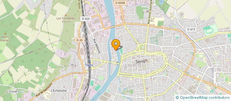 localisation de l'entreprise LA COMPAGNIE DE LA LIONNE COMPAGNIE DE THEATRE à SENS