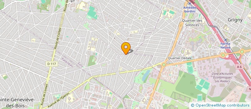 localisation de l'entreprise LA COMPAGNIE DE LA PAROLE DONNEE  MORSANG-SUR-ORGE