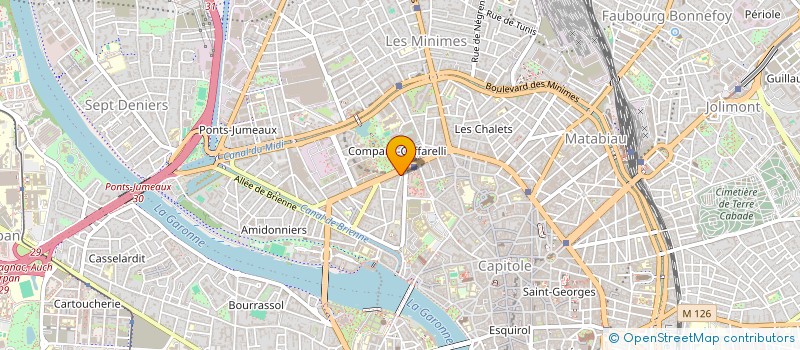 localisation de l'entreprise LA COMPAGNIE DE LA SERPETTE à TOULOUSE