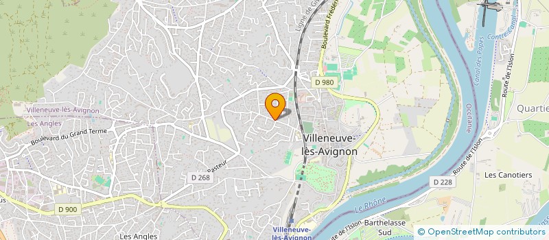 localisation de l'entreprise LA COMPAGNIE DE LOLIE  VILLENEUVE-LES-AVIGNON