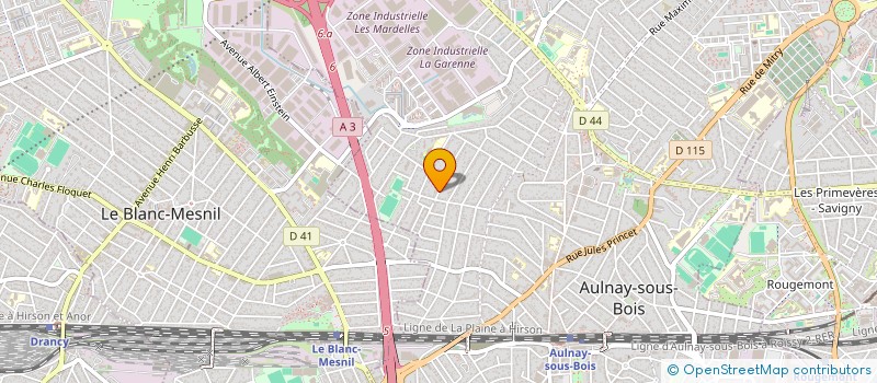 localisation de l'entreprise LA COMPAGNIE DE NOOR  AULNAY-SOUS-BOIS