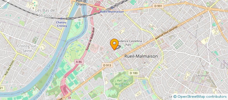 localisation de l'entreprise LA COMPAGNIE DE POLHOAD à RUEIL-MALMAISON